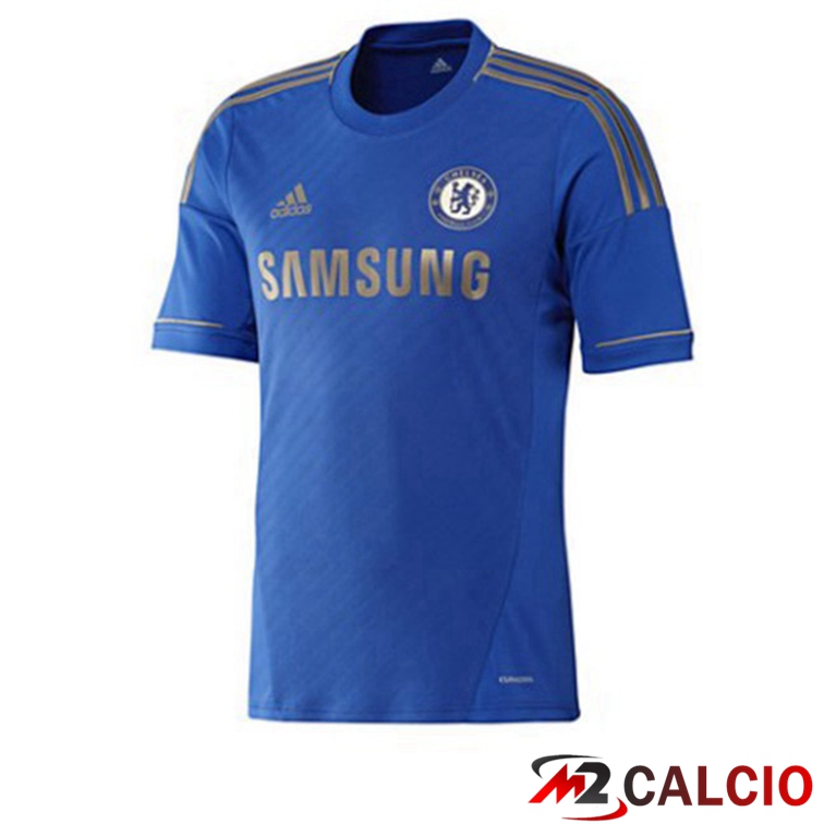 Maglie Calcio Personalizzate,Tute Calcio Squadre,Maglia Nazionale Italiana Calcio | Maglie Calcio FC Chelsea Retro Prima Blu 2012-2013