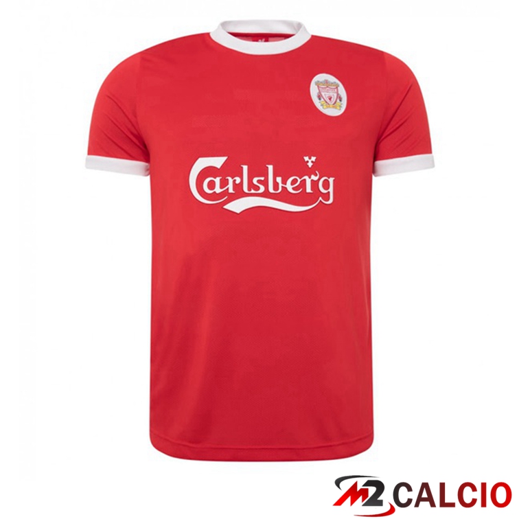 Maglie Calcio Personalizzate,Tute Calcio Squadre,Maglia Nazionale Italiana Calcio | Maglie Calcio FC Liverpool Retro Prima Rosso 1998