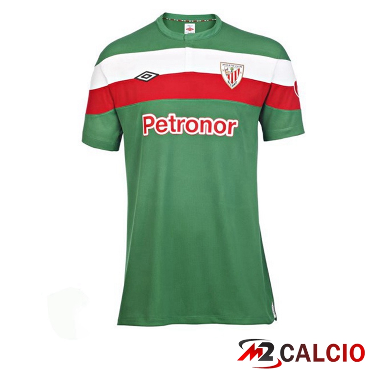 Maglie Calcio Personalizzate,Tute Calcio Squadre,Maglia Nazionale Italiana Calcio | Maglie Calcio Athletic Bilbao Retro Seconda Verde 2011-2012