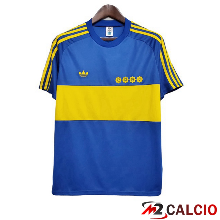 Maglie Calcio Personalizzate,Tute Calcio Squadre,Maglia Nazionale Italiana Calcio | Maglie Calcio Boca Juniors Retro Prima Blu 1981