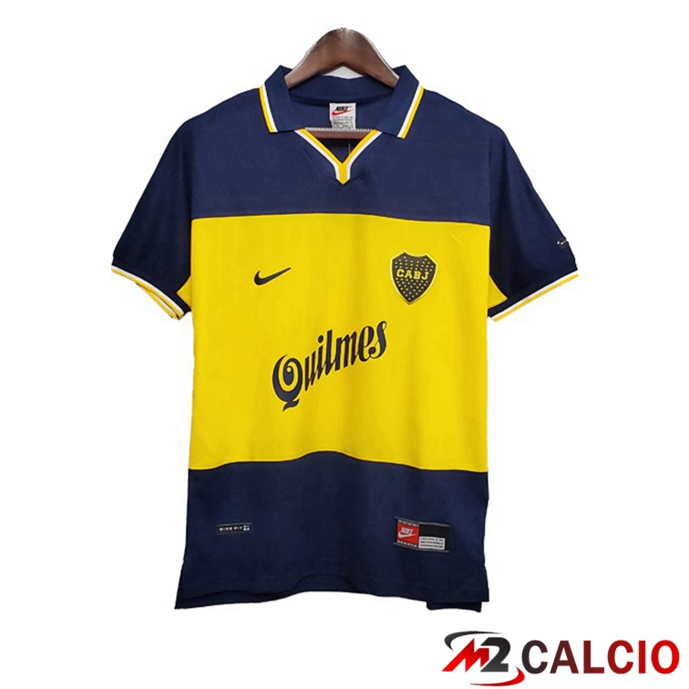 Maglie Calcio Personalizzate,Tute Calcio Squadre,Maglia Nazionale Italiana Calcio | Maglie Calcio Boca Juniors Retro Prima Blu 1999