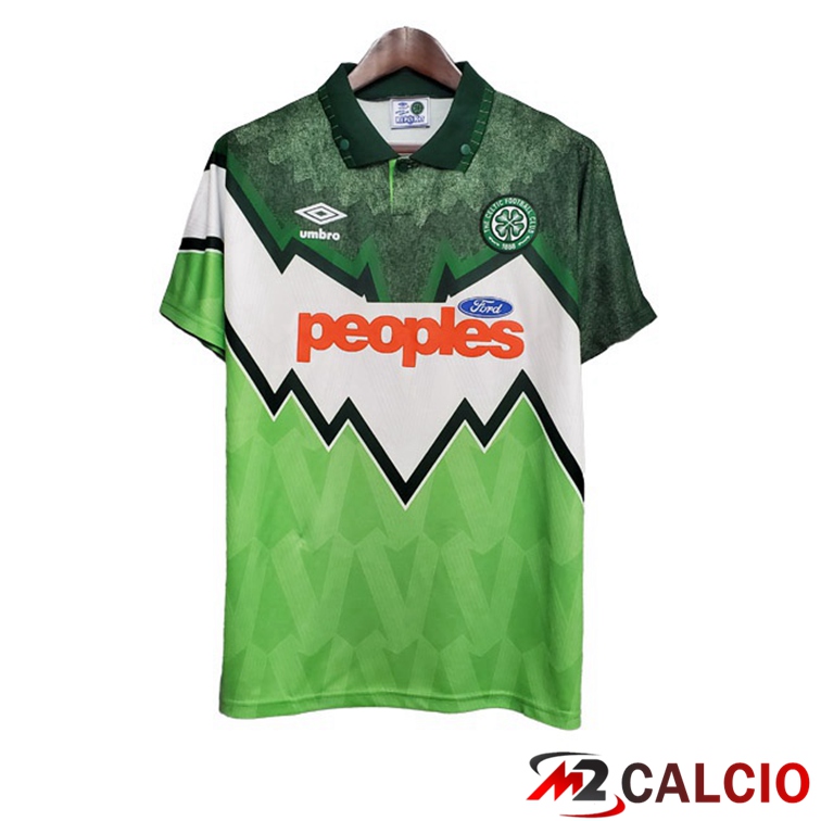 Maglie Calcio Personalizzate,Tute Calcio Squadre,Maglia Nazionale Italiana Calcio | Maglie Calcio Celtic FC Retro Prima Verde 1991-1992