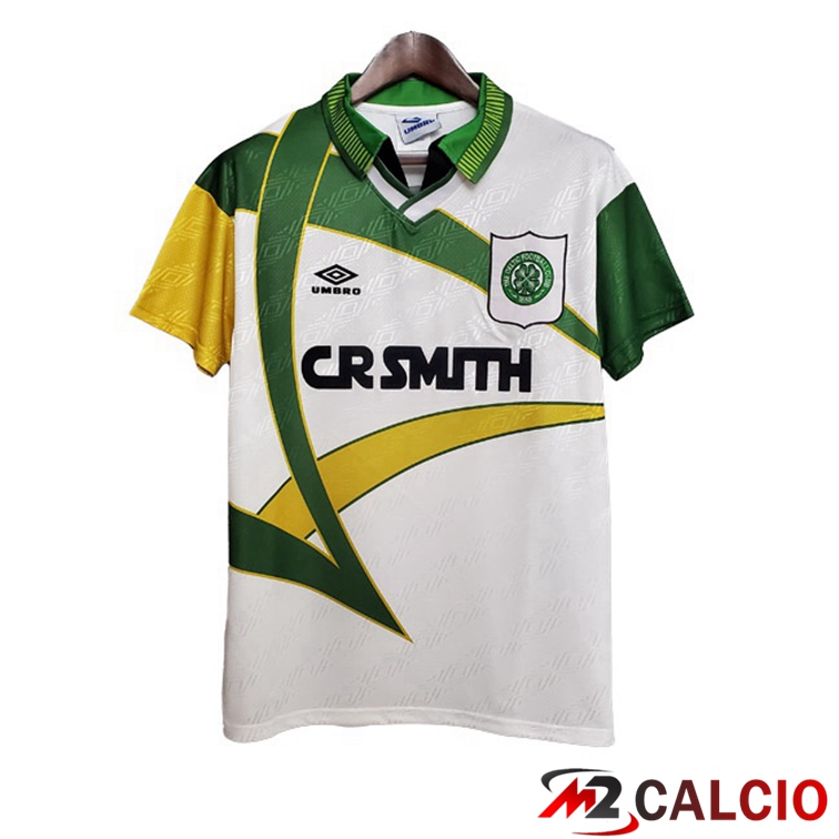 Maglie Calcio Personalizzate,Tute Calcio Squadre,Maglia Nazionale Italiana Calcio | Maglie Calcio Celtic FC Retro Prima Bianco 1993-1995