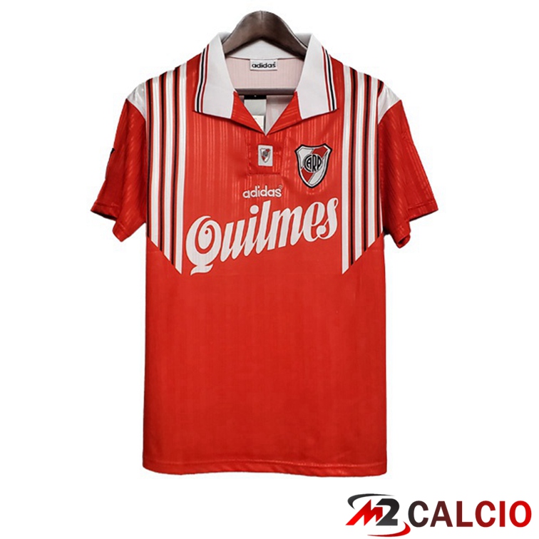 Maglie Calcio Personalizzate,Tute Calcio Squadre,Maglia Nazionale Italiana Calcio | Maglie Calcio River Plate Retro Seconda Rosso 1995-1996