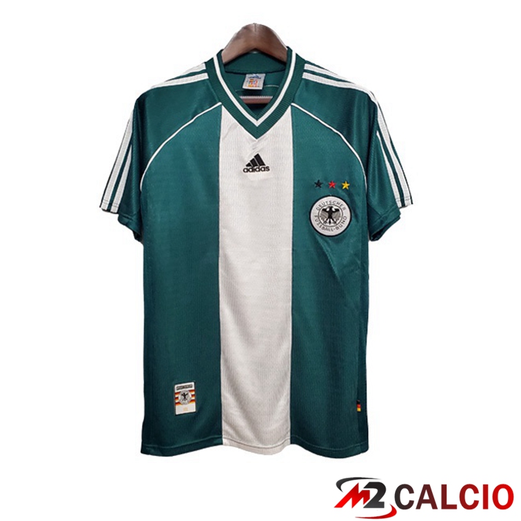 Maglie Calcio Personalizzate,Tute Calcio Squadre,Maglia Nazionale Italiana Calcio | Maglie Calcio Germania Retro Seconda Verde 1998