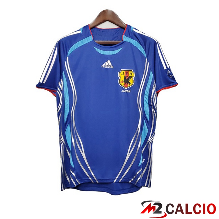 Maglie Calcio Personalizzate,Tute Calcio Squadre,Maglia Nazionale Italiana Calcio | Maglie Calcio Giappone Retro Prima Blu 2006