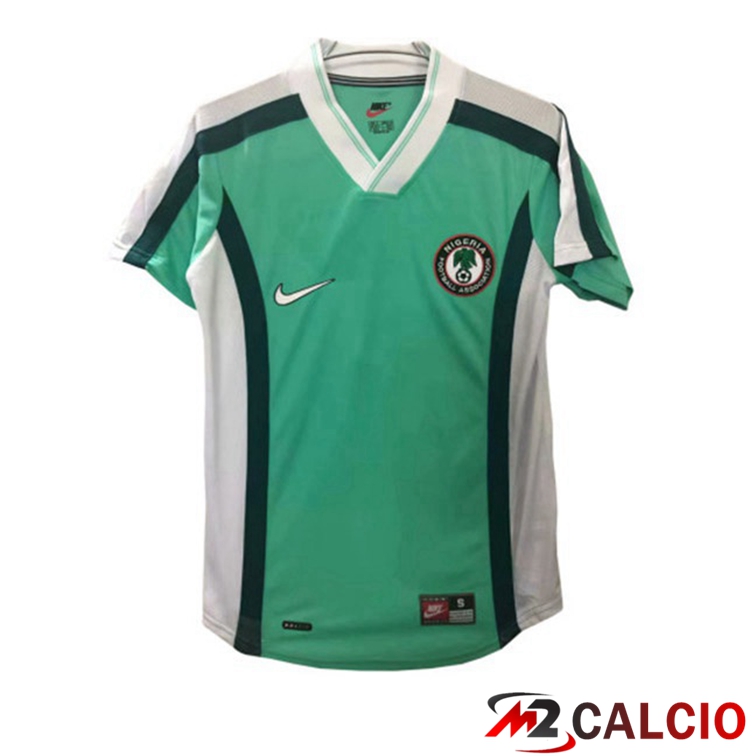 Maglie Calcio Personalizzate,Tute Calcio Squadre,Maglia Nazionale Italiana Calcio | Maglie Calcio Nigeria Retro Prima Verde 1998