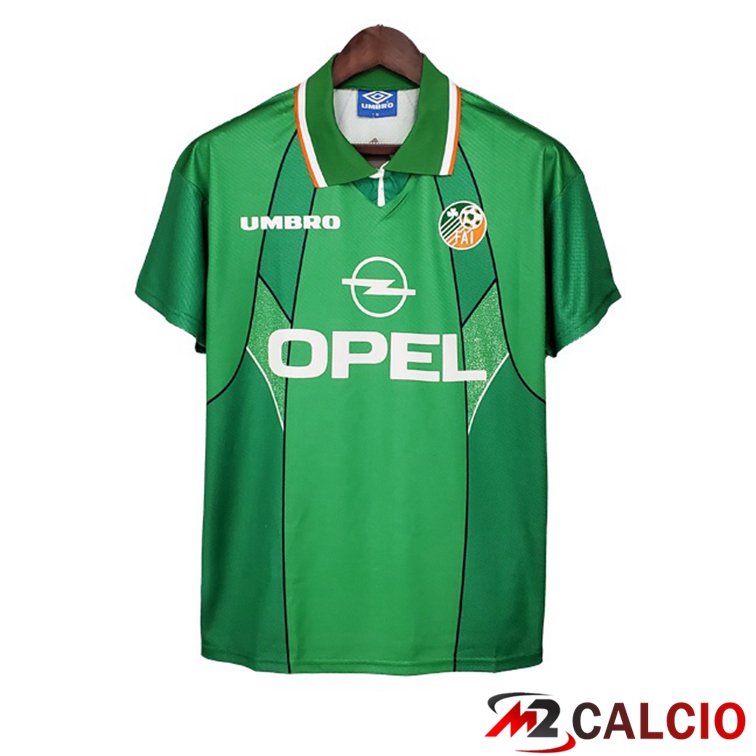 Maglie Calcio Personalizzate,Tute Calcio Squadre,Maglia Nazionale Italiana Calcio | Maglie Calcio Irlanda Retro Prima Verde 1994-1996