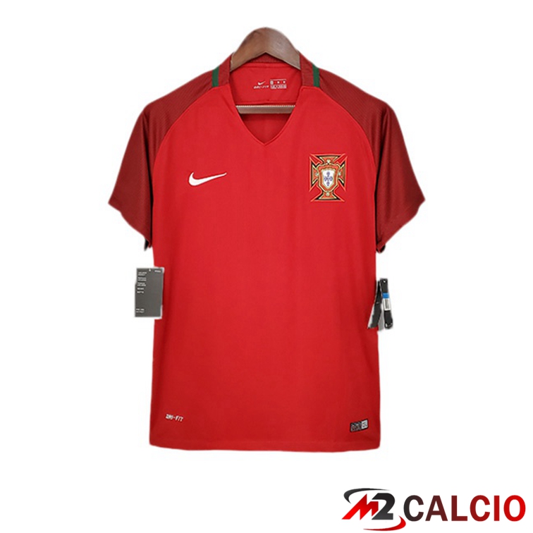 Maglie Calcio Personalizzate,Tute Calcio Squadre,Maglia Nazionale Italiana Calcio | Maglie Calcio Portogallo Retro Prima Rosso 2018