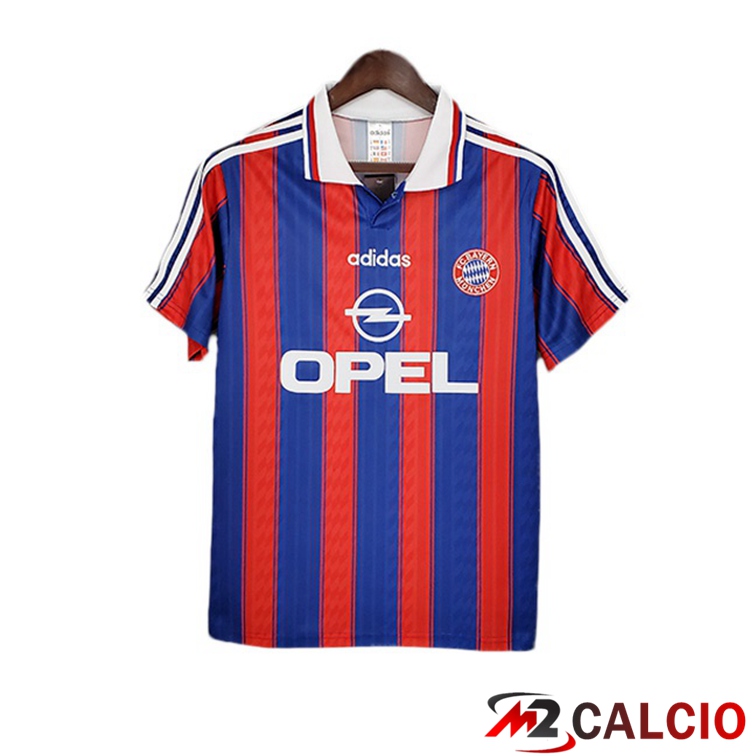 Maglie Calcio Personalizzate,Tute Calcio Squadre,Maglia Nazionale Italiana Calcio | Maglie Calcio Bayern Monaco Retro Prima Rosso 1995-1997