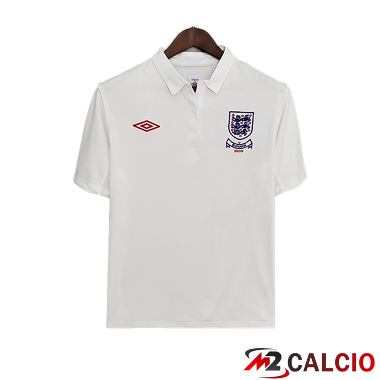 Maglie Calcio Personalizzate,Tute Calcio Squadre,Maglia Nazionale Italiana Calcio | Maglia Inghilterra Retro Prima Bianco 2010