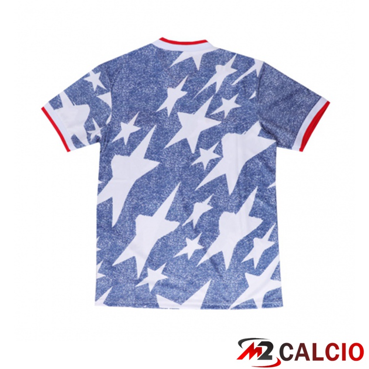 Maglie Calcio Coppa del Mondo USA Retro Seconda Blu 1994