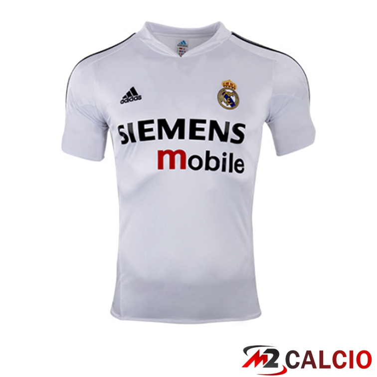 Maglie Calcio Personalizzate,Tute Calcio Squadre,Maglia Nazionale Italiana Calcio | Maglie Calcio Real Madrid Retro Prima 2004-2005