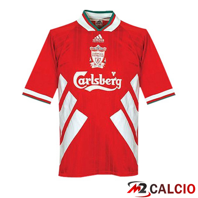 Maglie Calcio Personalizzate,Tute Calcio Squadre,Maglia Nazionale Italiana Calcio | Maglie Calcio FC Liverpool Retro Prima Rosso 1993-1995