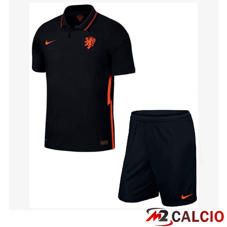 Maglie Calcio Personalizzate,Tute Calcio Squadre,Maglia Nazionale Italiana Calcio | Maglia Nazionale Paesi Bassi Bambino Seconda 2020/2021
