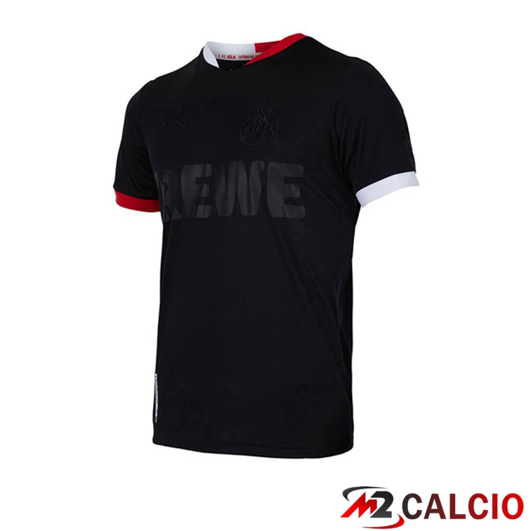 Maglie Calcio Personalizzate,Tute Calcio Squadre,Maglia Nazionale Italiana Calcio | Maglia FC Koln Terza Nero 2021/22