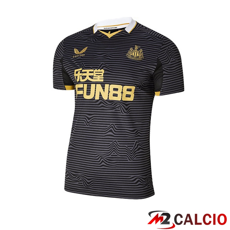 Maglie Calcio Personalizzate,Tute Calcio Squadre,Maglia Nazionale Italiana Calcio | Maglia Newcastle United Seconda Nero 2021/22