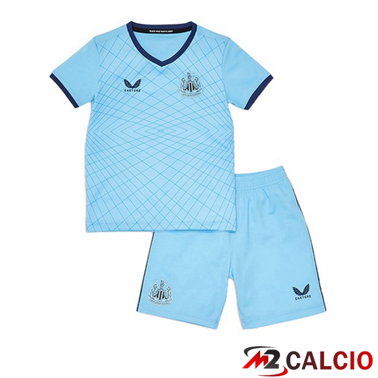 Maglie Calcio Personalizzate,Tute Calcio Squadre,Maglia Nazionale Italiana Calcio | Maglia Newcastle United Bambino Terza Blu 2021/22