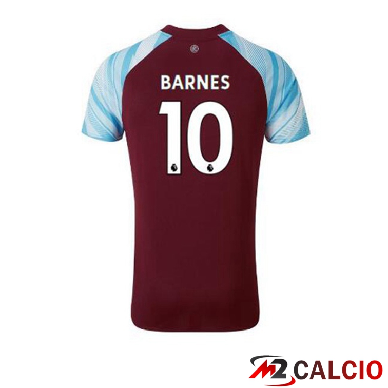 Maglie Calcio Personalizzate,Tute Calcio Squadre,Maglia Nazionale Italiana Calcio | Maglia Burnley (BARNES 10) Prima Marron 2021/22