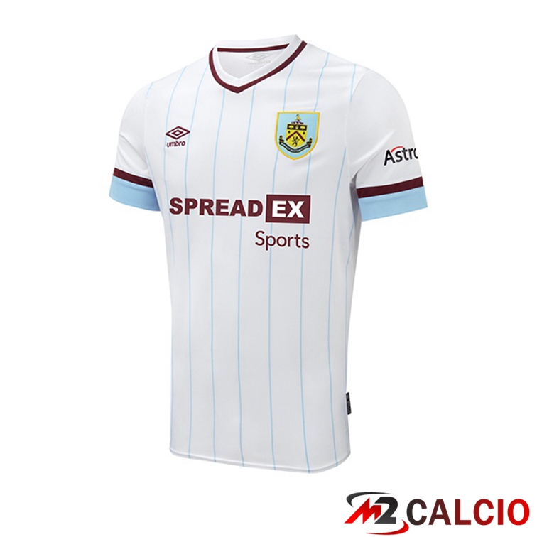 Maglie Calcio Personalizzate,Tute Calcio Squadre,Maglia Nazionale Italiana Calcio | Maglia Burnley Seconda Bianco Marron 2021/22