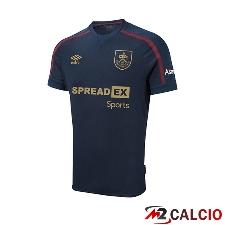 Maglie Calcio Personalizzate,Tute Calcio Squadre,Maglia Nazionale Italiana Calcio | Maglia Burnley Terza Blu Marron 2021/22