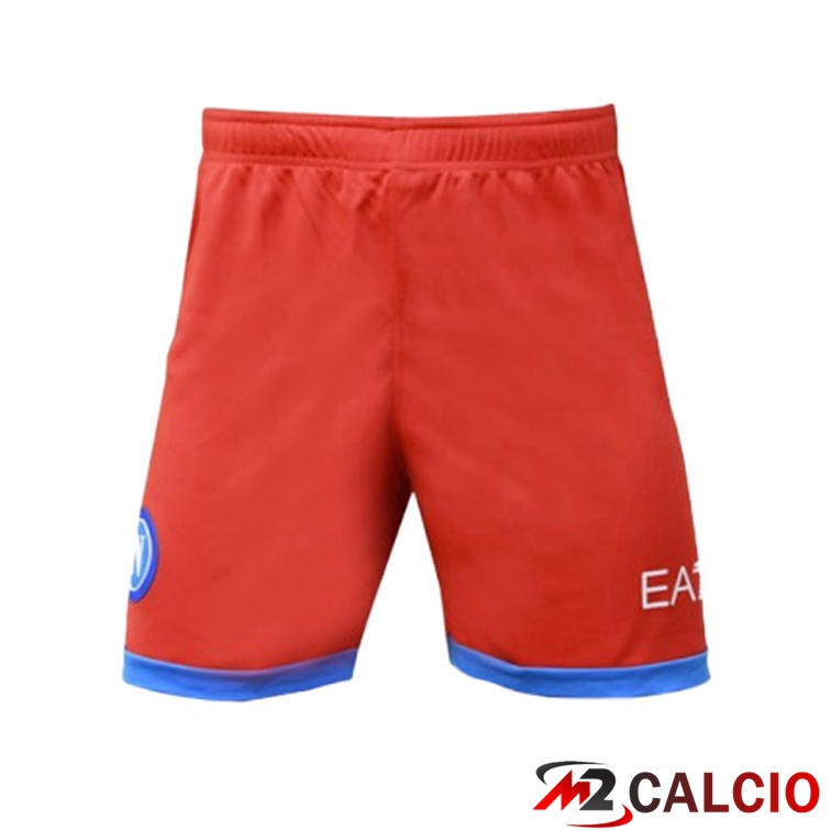 Maglie Calcio Personalizzate,Tute Calcio Squadre,Maglia Nazionale Italiana Calcio | Pantalonici Da Calcio SSC Napoli Quattro Rosso 2021/2022