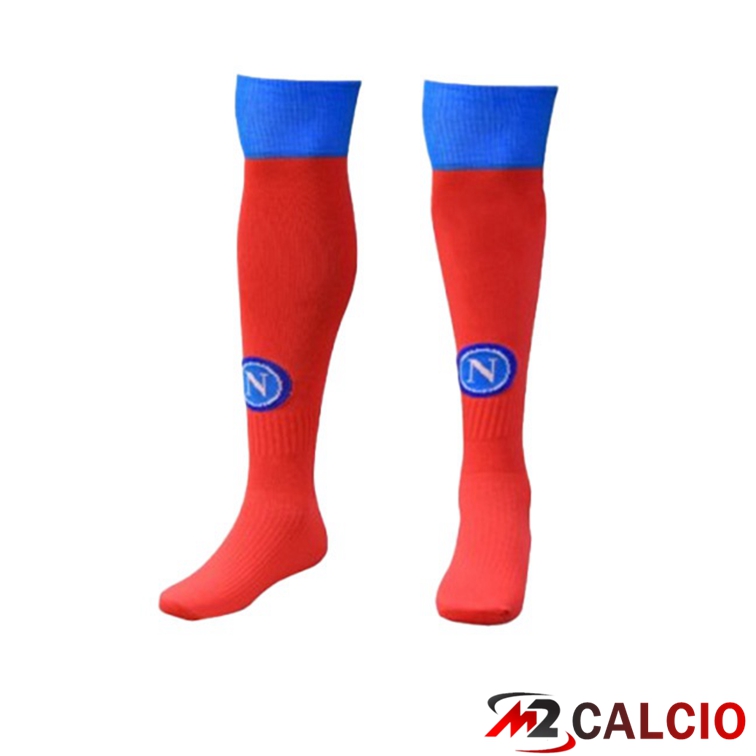 Maglie Calcio Personalizzate,Tute Calcio Squadre,Maglia Nazionale Italiana Calcio | Calzettoni Da Calcio SSC Napoli Quattro Rosso 2021/2022